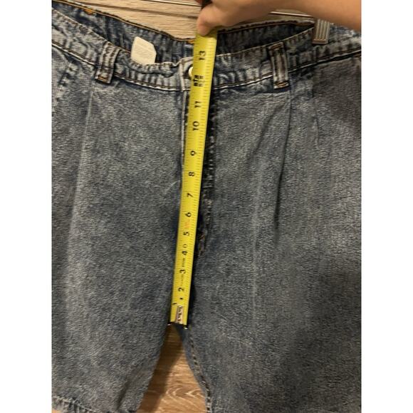 Levi's Levis Silvertab Baggy Black Acid Wash vtg Denim Jean Shorts Mens Sz 40 - Picture 5 of 10